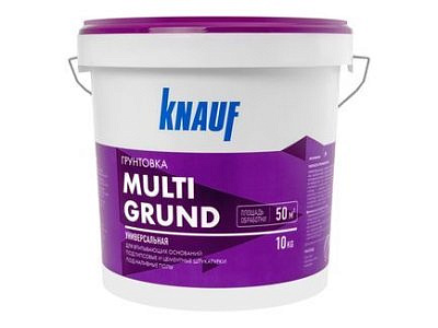 Грунтовка KNAUF Мультигрунд F 10 кг ЗИМА
