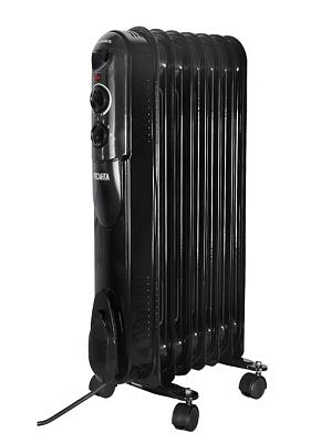 Масляный радиатор РЕСАНТА ОМПТ-7Н черный