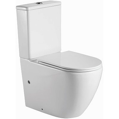 Компакт ALCORA Luvia LT-2141A-R 3/6 безободковый с сиденьем дюропласт микролифт быстросъемное