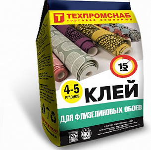 Обойный клей Германский флизелиновый, 200гр., пакет