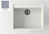 Мойка для кухни GranAlliance G-21 560х500мм цвет серый /GranAlliance/