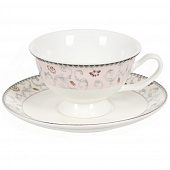 Набор чайный 12 предметов "Лорель-Розовая нежность"  UG000152