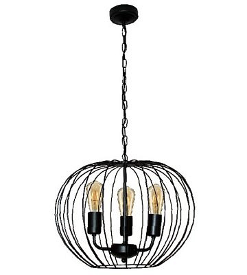 Светильник ЭЛЕТЕХ Лада 231 черный муар НСБ  01-3х60-154 Е27 