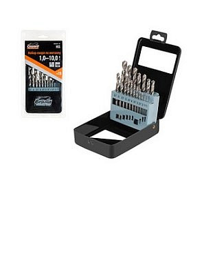 Набор сверл по металлу 19шт/Gepard