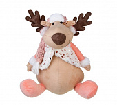 Сувенир-фигура интерьерная в виде оленя, 24x16x28см, полиэстер, арт.60 СНОУ БУМ 140-060