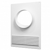 Площадка ТППР120 торцевая пластиковая 180х250 D 120