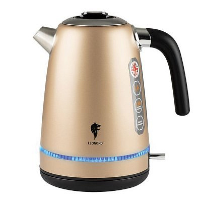 Чайник электрический Leonord LE-1503 (1,7 л) стальной, цветной