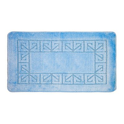 Коврик BANYOLINиз 1шт.60*100м.,BLUE FIRUZE голубой