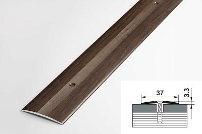 Профиль ПС03 дуб мокко 37*900