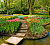 Фотообои D2-057 Дорожка в парк 300х270 см