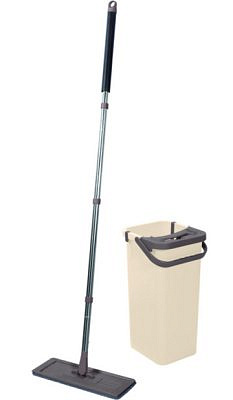 Комплект для уборки  ведро и швабра "Miracle"  Рыжий кот