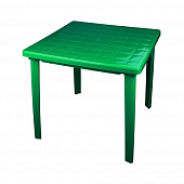 Стол М2596 квадратный 800х800х740 зеленый, оттенок в ассортименте