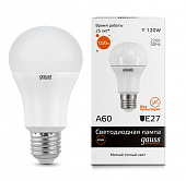 Лампа Gauss LED A60 EL 15W/3000 E27 220V