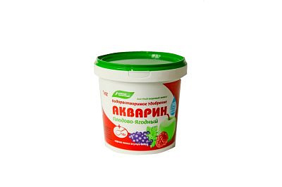 АКВАРИН водорастворимое удобрение Плодово-ягодный 1кг /Буй/