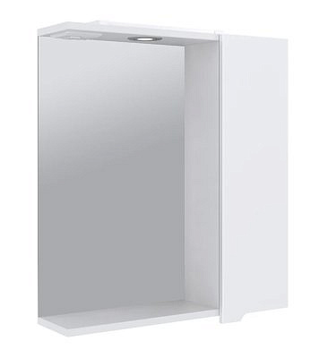 Зеркало-шкаф Агата 50 правое с подсветкой EMMY 210120