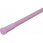 Карниз для ванны 110-200 см розовый Interlock Melodia