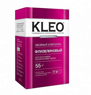 Клей Клео EXTRA 55 для флизелиновых обоев (380 гр.)