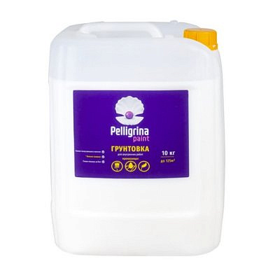 Грунтовка PELLIGRINA PAINT глубокого проникновения для внутренних работ 10кг