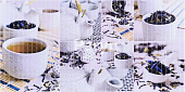 Панель ПВХ Мозаика"Чайная церемония" (955х488мм) 0,3 мм