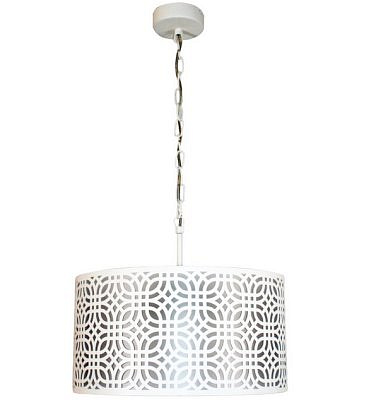 Светильник  подвесной  ЭЛЕТЕХ Амина 231 белый муар НСБ 01-3х60-173 Е27(ИМ