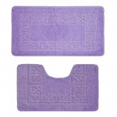 КоврикBANYOLINиз 2-шт. 60*100м.,LILAC сирень