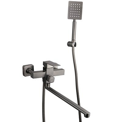 Смеситель для ванны MELODIA Square к.35 мм, длн излив 35 см MDV30641gn 