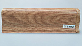 Плинтус напольный Ideal Деконика Дуб янтарный (85 мм)