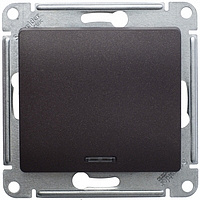 Механизм выключателя 1-клавиша с подсветкой  шоколад SchE GSL000863