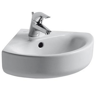 Е793101 Коннект раковина 45 см,угловая,с отв.под смеситель