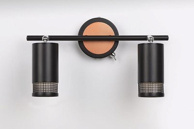 Светильник настенно- потолочный 7020-702 Lili 2x GU10 25 Вт Спот с выключателем           