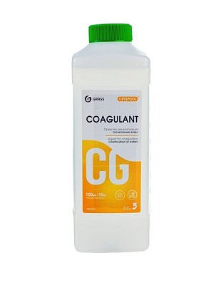 Средство для коагуляции (осветления) воды GRASS CRYSPOOL coagulant (канистра 1кг) 150004
