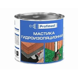Мастика гидроизоляционная Profimast  2л/1,8кг