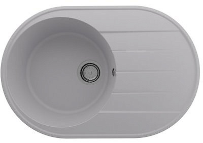 Мойка для кухни ULGRAN Quartz Nora 750-04 Платина 