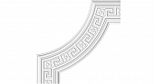 Угловой элемент к молдингу 184 А