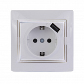 Розетка 701-0202-181	 розетка СУ 1 мест. 16А + USB 2.1A 1 мест. бел. (земля) 