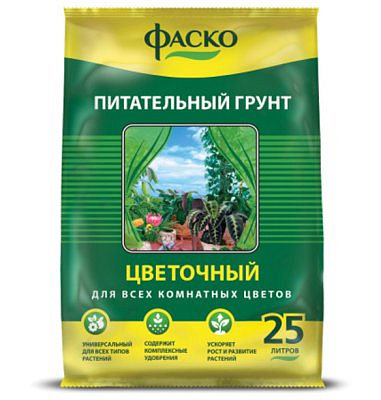 Грунт ЦВЕТОЧНЫЙ 25л Фаско