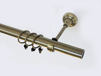 Карниз 2452/300/1Р Золото антик гладкая 25мм