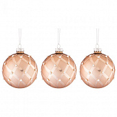 Набор шаров "Блеск" 8см 3шт 862-381