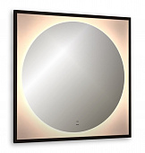 Зеркало Mone 800х800 бесконтактный сенсор, бегущая подсветка, теплый свет 3000К LED-00002740