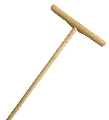 Швабра деревянная плоская 33*120см