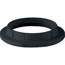 Кольцо Е27 для патрона черный 0335-0168