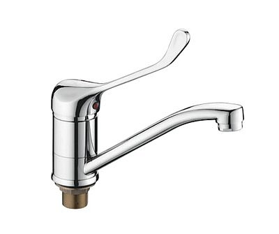 Cмеситель для кухни Ledeme L4979 картридж 40 мм хирургический средний излив