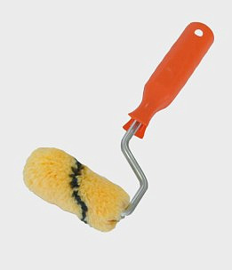 Валик-мини DECOR "Black Edition mini" 60мм полиакрил тигр  904-4060