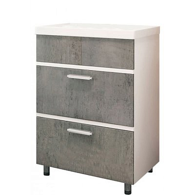 Тумба Оливер 60 кора дуба без умывальника EVA GOLD