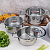Кастрюля из нержавеющией стали 2л TallerR Tendency TR-17272