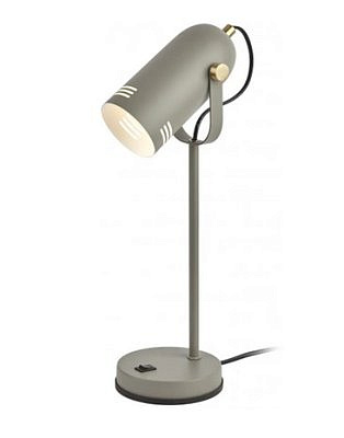 Настольный светильник  ЭРА N-117- E27-40W-GY серый