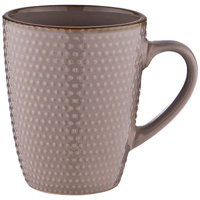 КРУЖКА 320 МЛ "НОСТАЛЬЖИ" ЦВЕТ:ДЫМЧАТЫЙ 191105