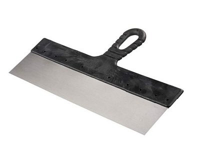 Шпатель фасадный нержавеющий 250мм пластмассовая ручка КЕДР 