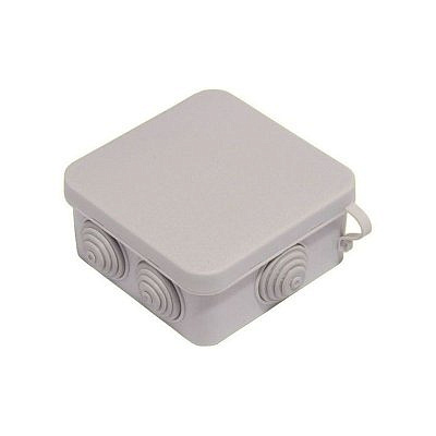 Коробка распаячная HEGEL ОП 85х85х40 IP55 КР2603  серая гофротруба