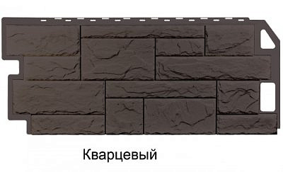 Фасадная панель Камень природный кварцевый